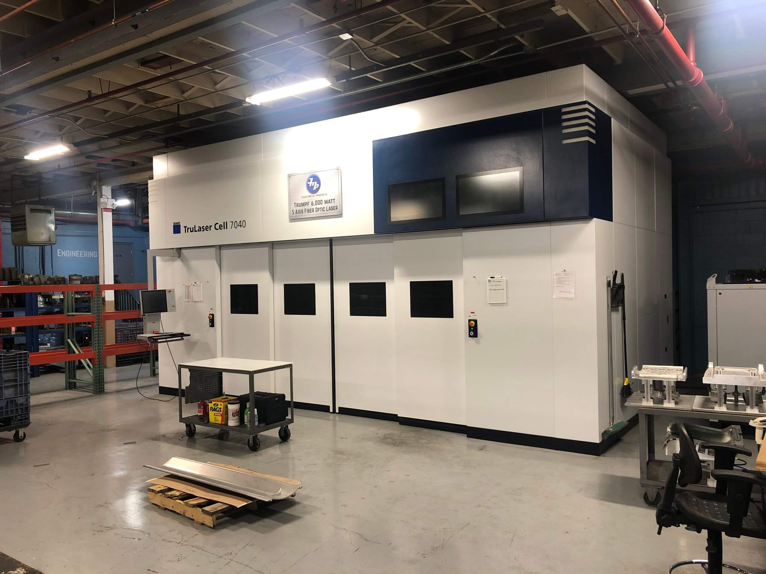 Jones Metal Invests in State-of-the-Art TRUMPF Laser